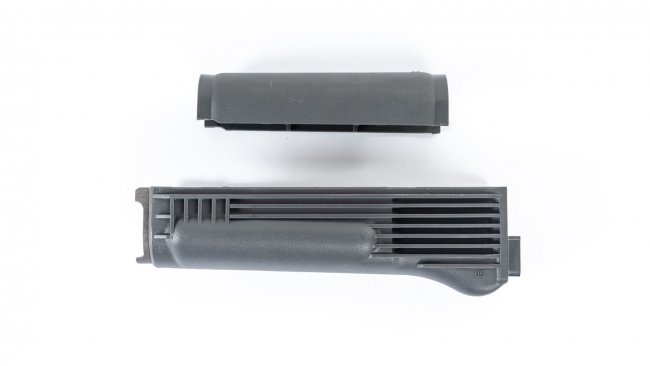 Gray Handguard Set for Stamped Receiver with Heat Shield