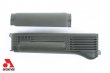 OD Green Polymer Handguard Set with Stainless Steel Heat Shield  for Milled Receivers