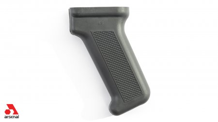 Gray Metal Insert Reinforced AK47 Pistol Grip for Milled and Stamped Receivers