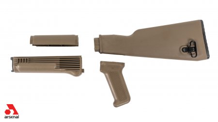 FDE Intermediate Length Stock Set for Stamped Receivers