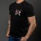 Black Cotton Relaxed Fit Classic T-Shirt