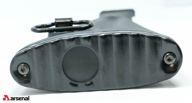 NATO Length Black Polymer Buttstock Assembly for Stamped Receivers