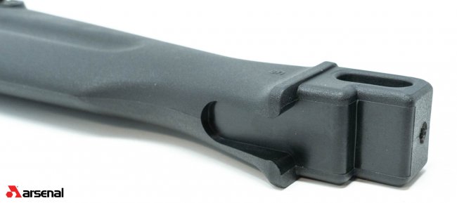 NATO Length Black Polymer Buttstock Assembly for Stamped Receivers
