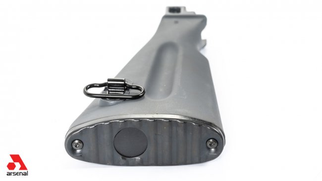 Gray Warsaw Length Buttstock Assembly for Stamped Receivers