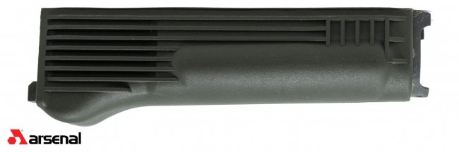 OD Green Polymer Lower Handguard with Stainless Steel Heat Shield for Milled Receivers