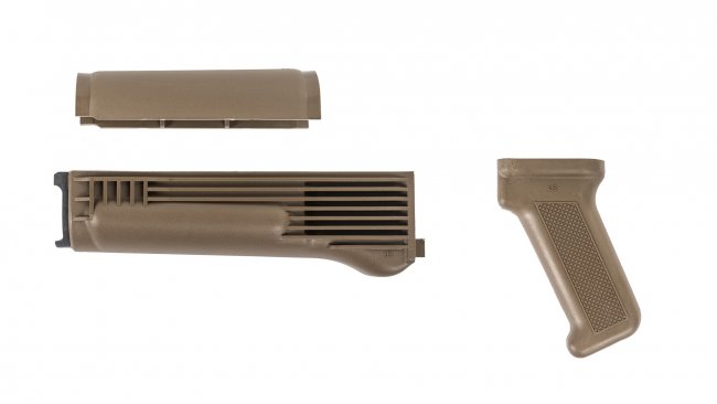 FDE Polymer Handguard and Pistol Grip Set for Milled Receiver