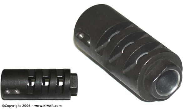 Compensator 7.62 Press-On and Pin Type Non-Removable