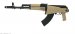 SLR107-23 7.62x39mm Desert Sand Semi-Automatic Rifle