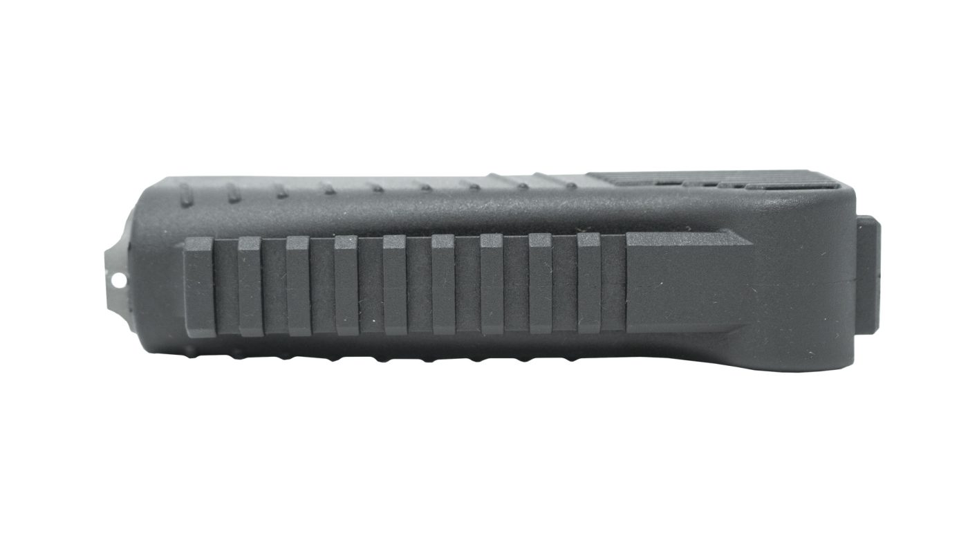 Black Polymer Lower Handguard for Milled Receiver with Integrated Picatinny Rail