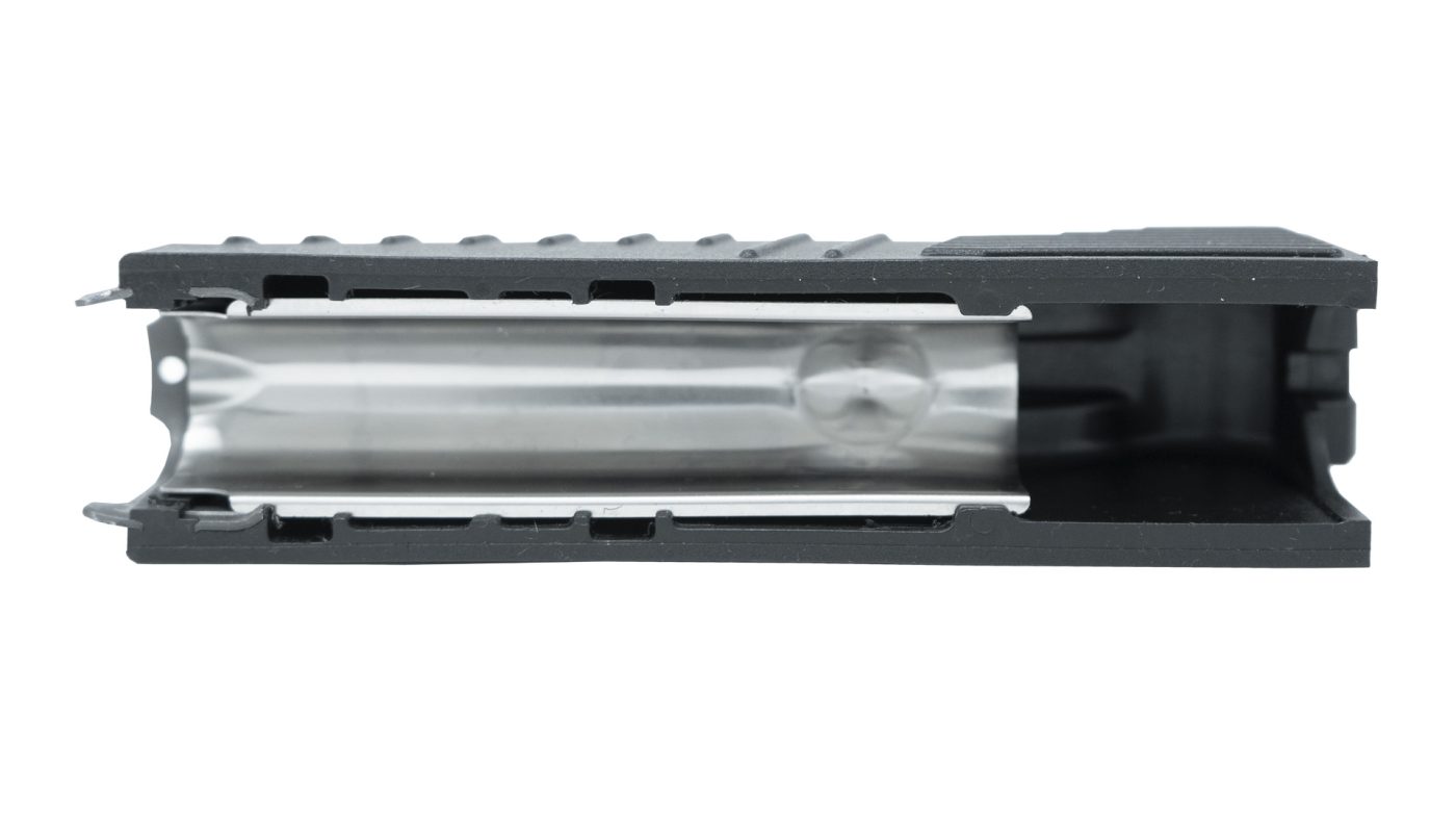 Black Polymer Lower Handguard for Milled Receiver with Integrated Picatinny Rail