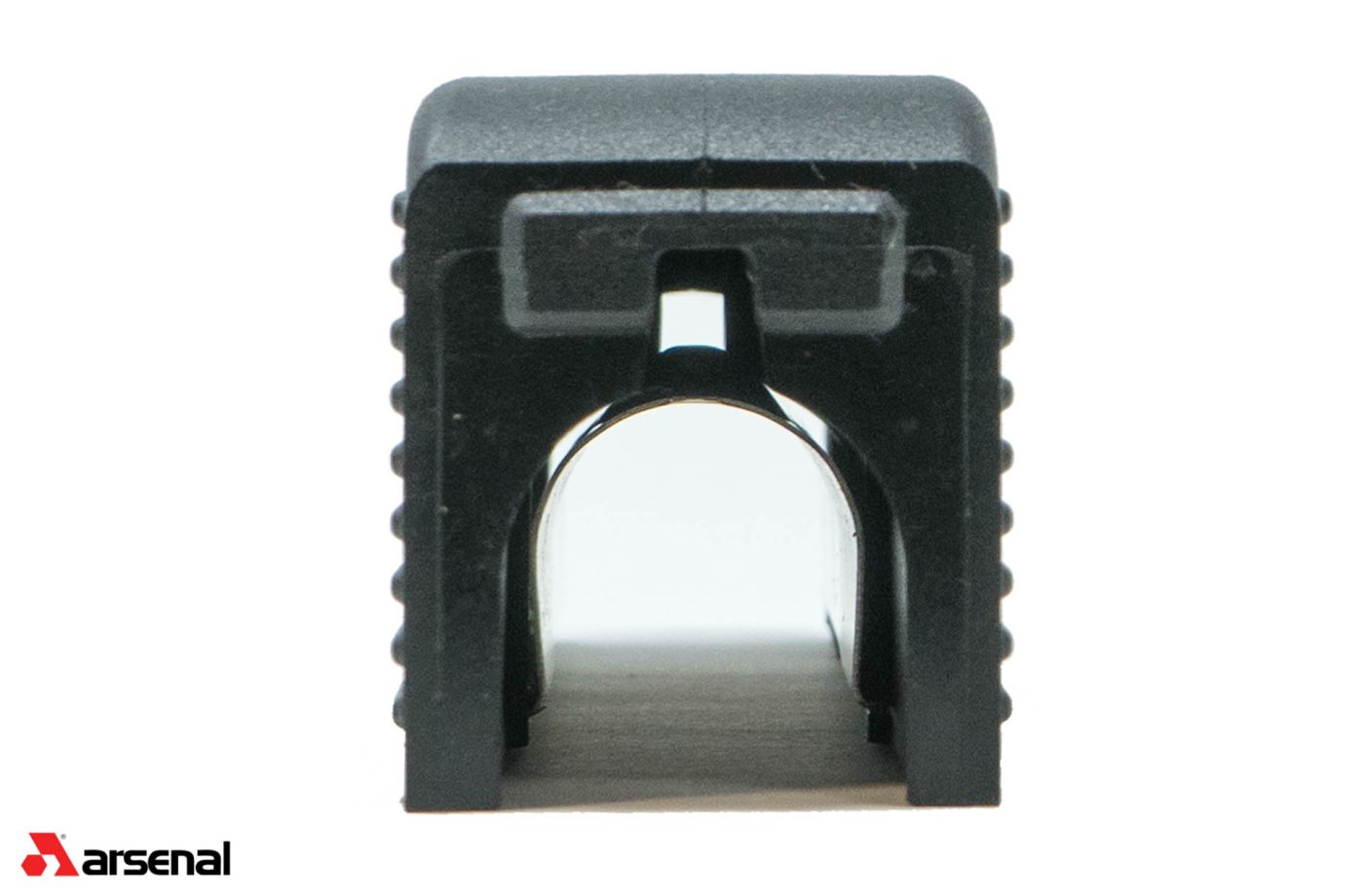 Black Polymer Lower Handguard for Milled Receiver with Integrated Picatinny Rail