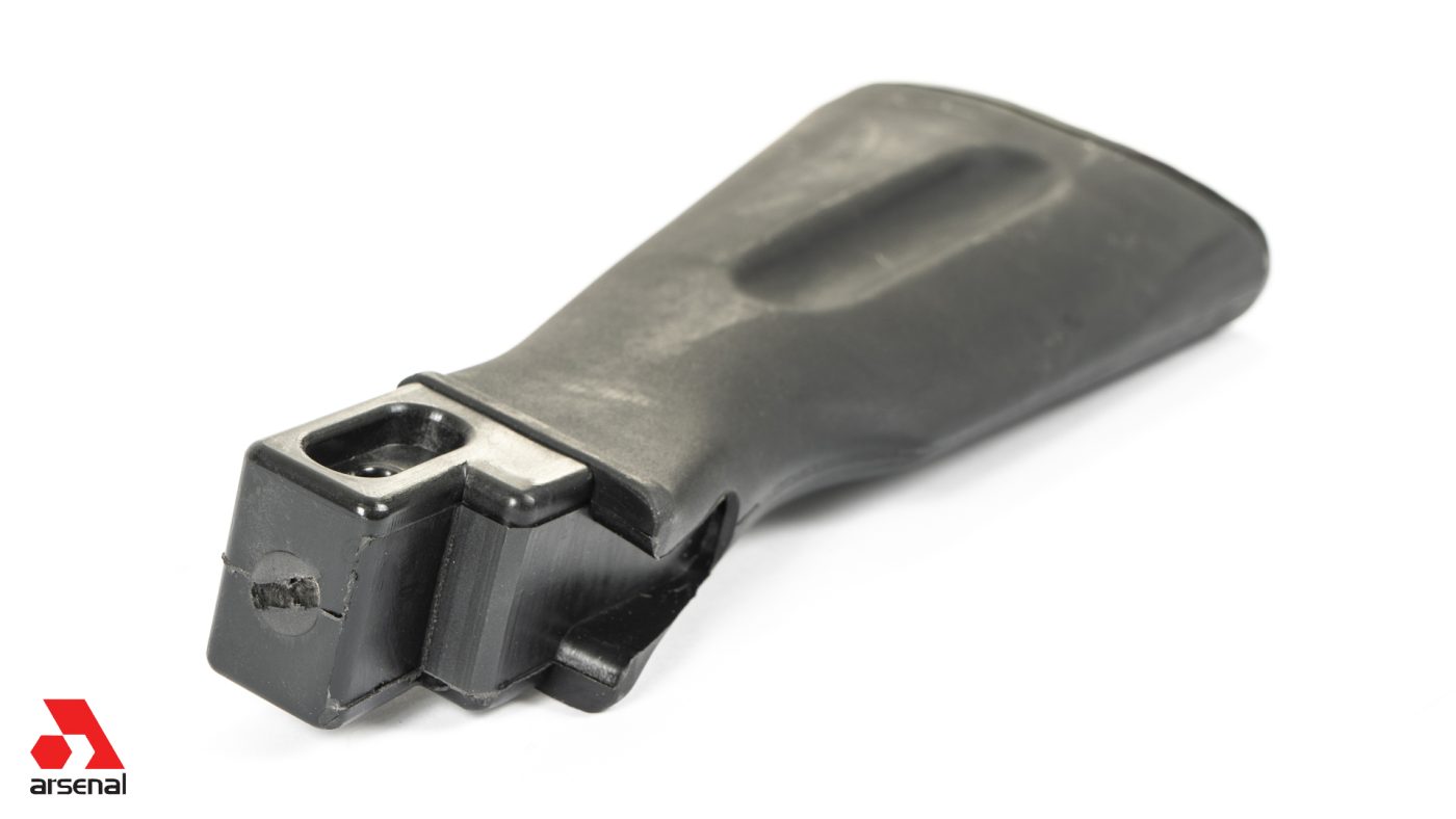 Black Warsaw Length Buttstock Assembly with Trap Door for Stamped