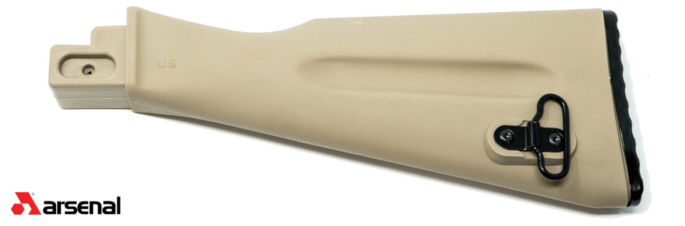 Desert Sand Polymer Warsaw Pact Length for Stamped Receivers