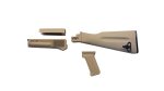 4 Piece NATO Length Desert Sand Stock Set