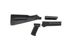 4 Piece NATO Length Black Polymer Stock Set