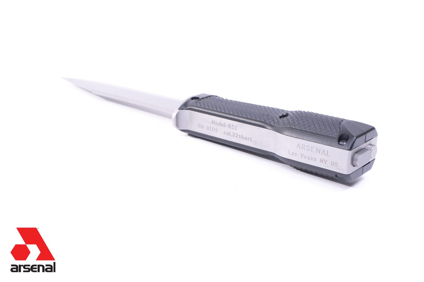 Knife with Internal Shooting Mechanism