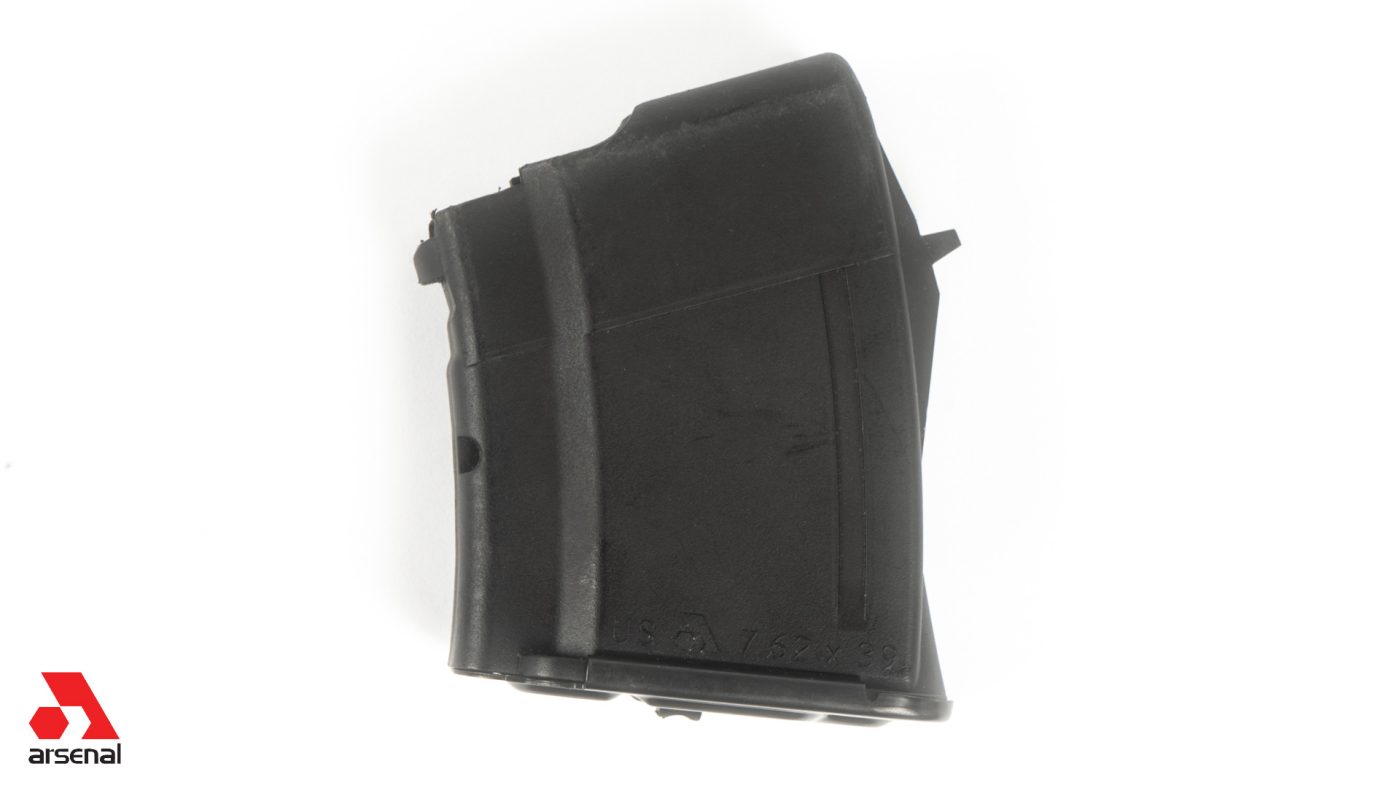 7.62x39mm Black Polymer 5 Round Magazine