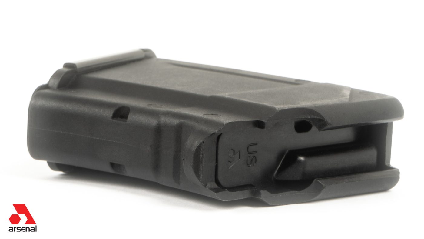 7.62x39mm Black Polymer 5 Round Magazine