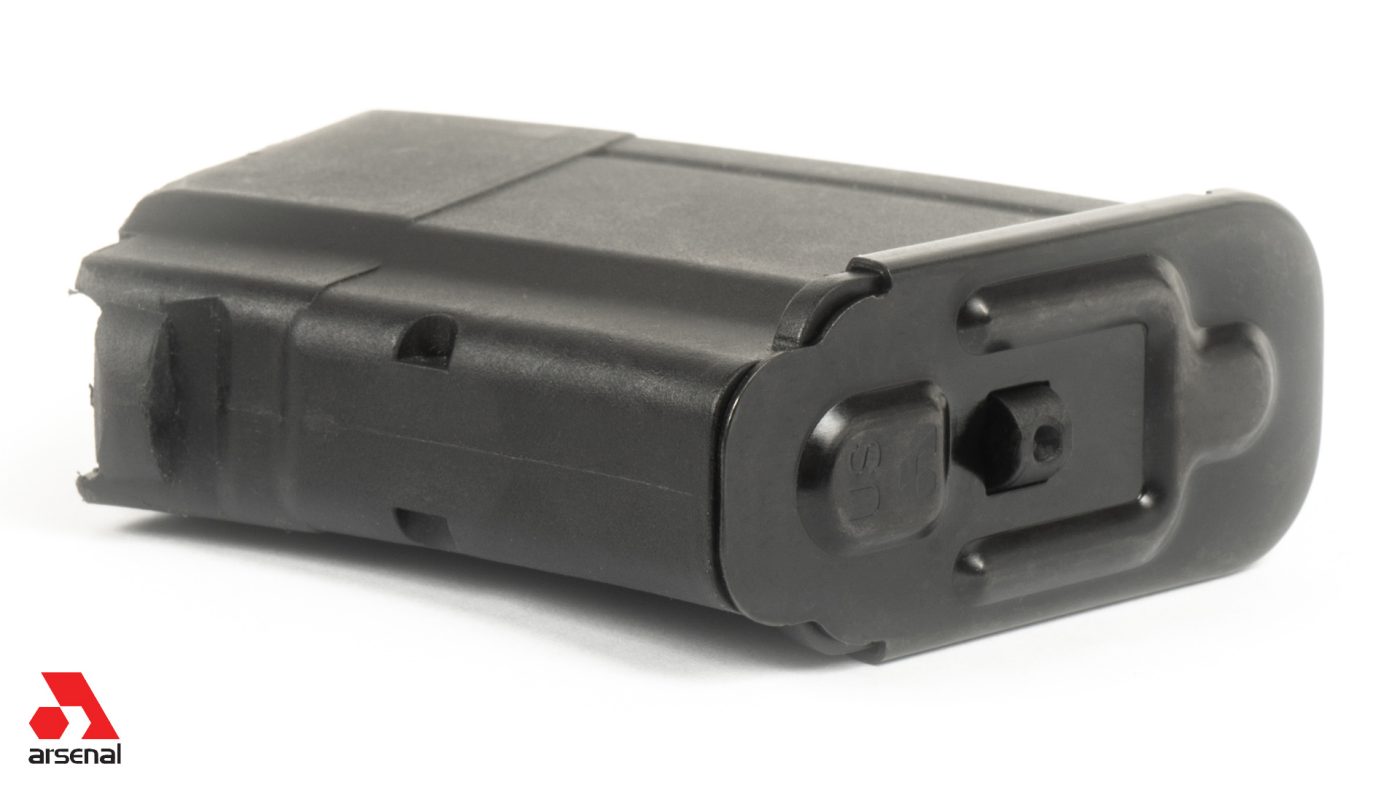 7.62x39mm Black Polymer 5 Round Magazine
