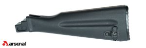 NATO Length Black Polymer Buttstock Assembly for Stamped Receivers