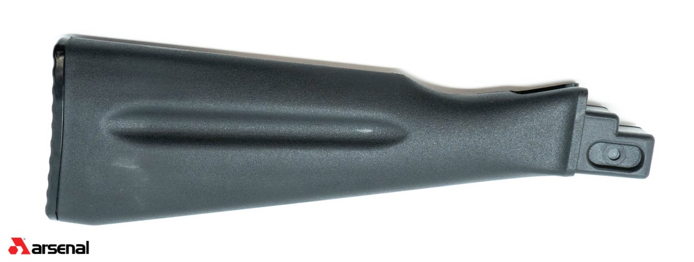 NATO Length Black Polymer Buttstock Assembly for Stamped Receivers