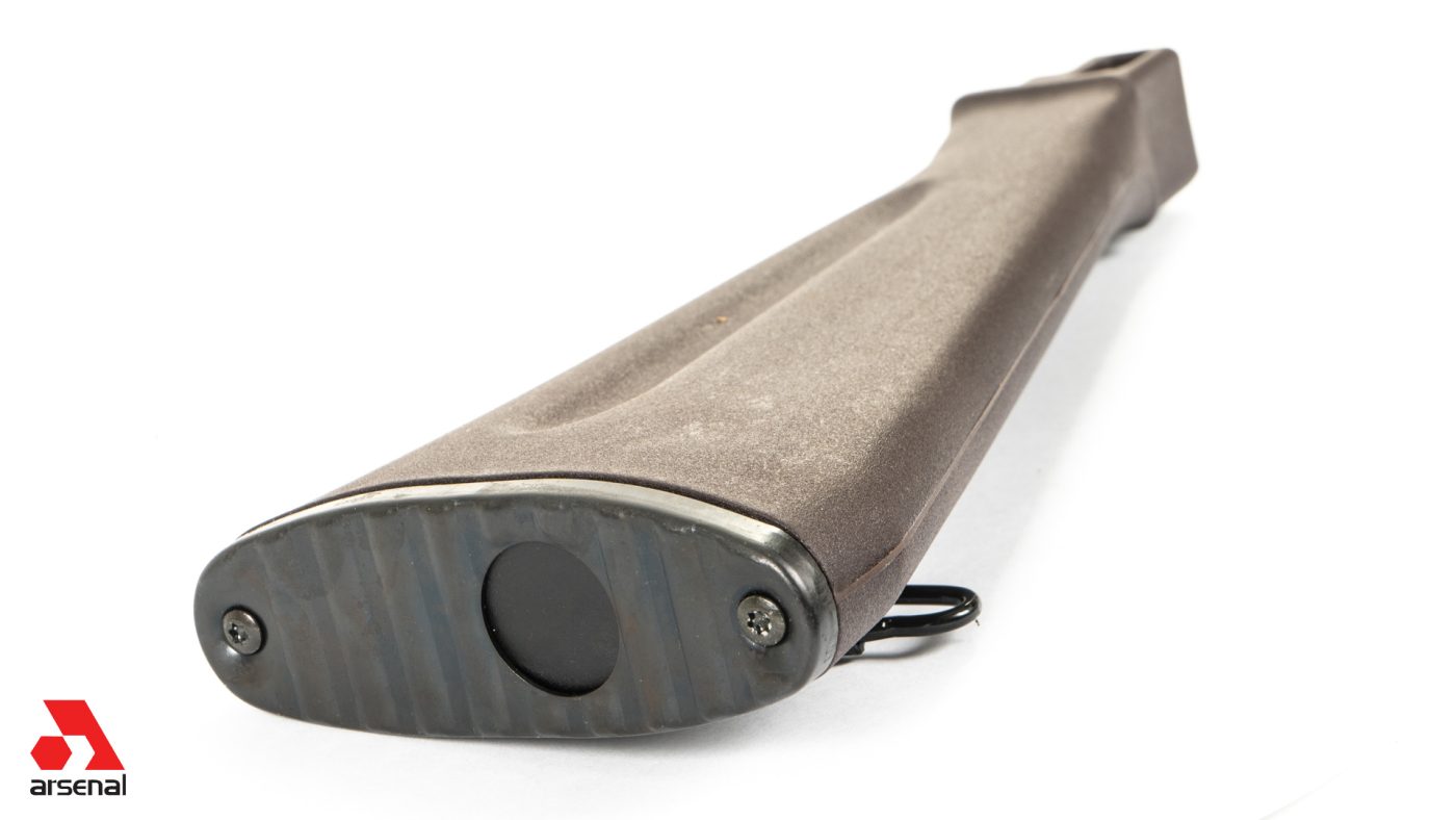 NATO Length Plum Polymer Buttstock Assembly for Stamped Receivers