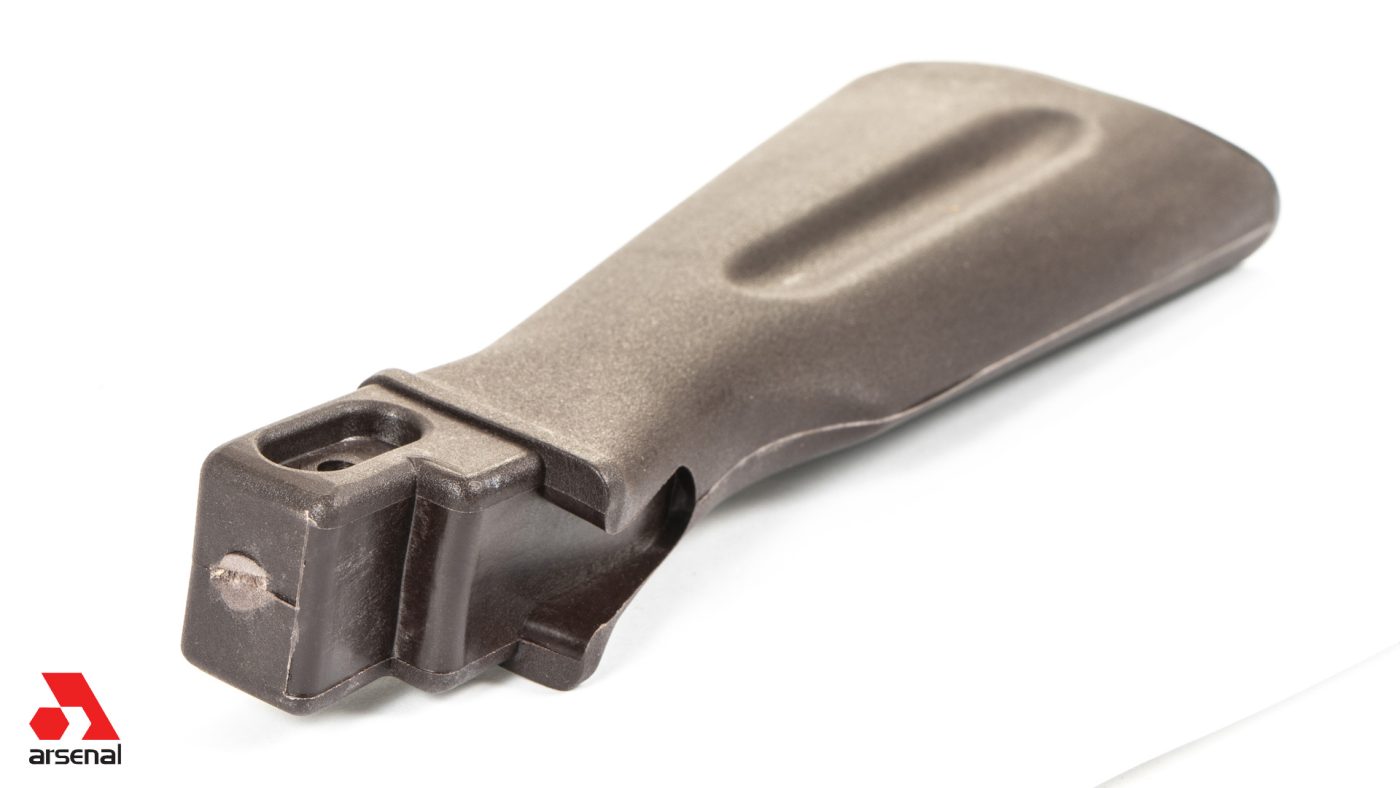 NATO Length Plum Polymer Buttstock Assembly for Stamped Receivers