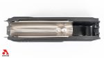 Black Polymer Lower Handguard with Stainless Steel Heat Shield for Stamped Receivers
