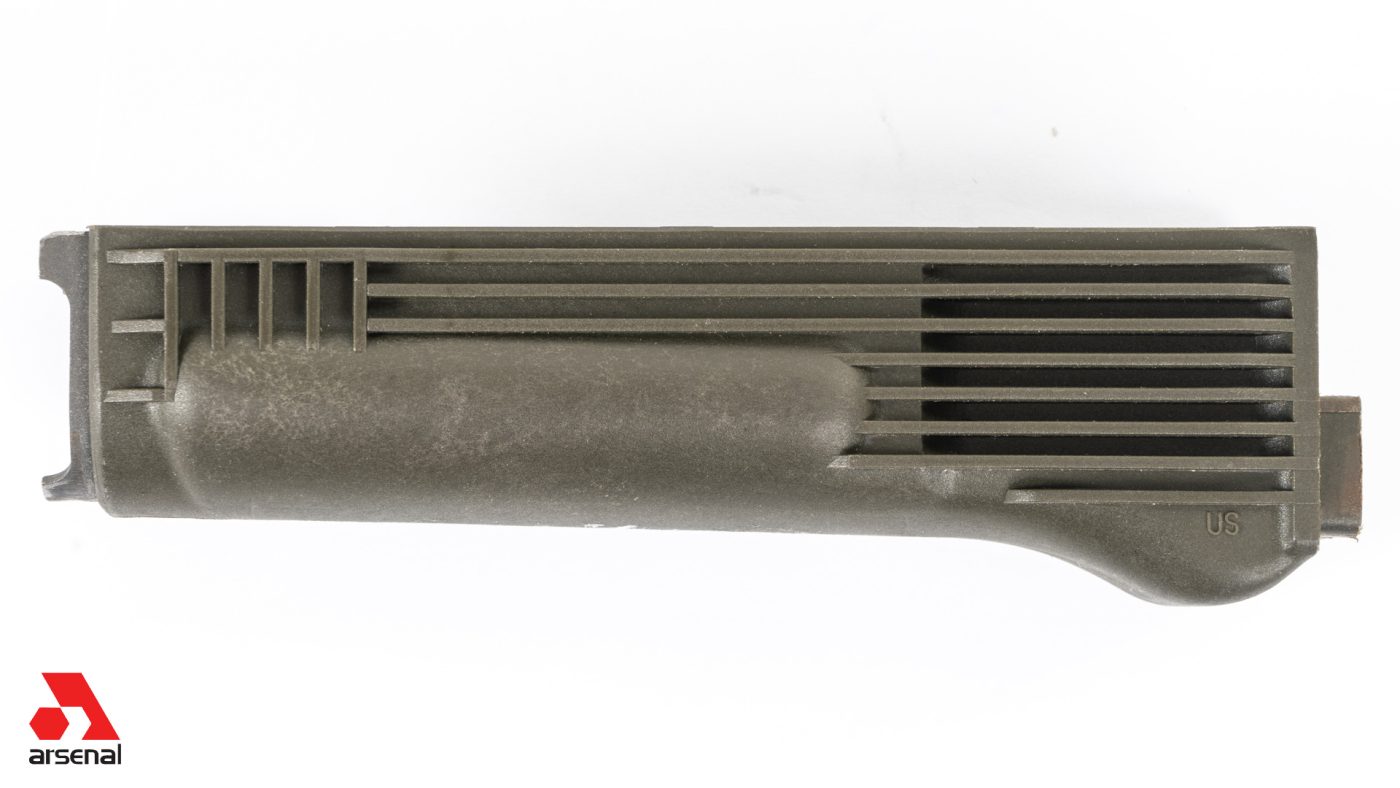 OD Green Polymer Lower Handguard with Stainless Steel Heat Shield for Stamped Receivers