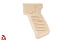 Desert Sand SAW-Style SAM7SF Pistol Grip with Cut-Out for Ambidextrous Safety Lever