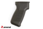 OD Green SAM7SF SAW-Style Pistol Grip with Cut-Out for Ambidextrous Safety Lever