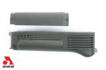 OD Green Polymer Handguard Set with Stainless Steel Heat Shield for Milled Receivers
