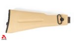 Desert Sand Polymer Left Side 4.5mm Pivot Pin Folding Buttstock