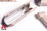 Desert Sand Polymer Folding Stock Set with Stainless Steel Heat Shield
