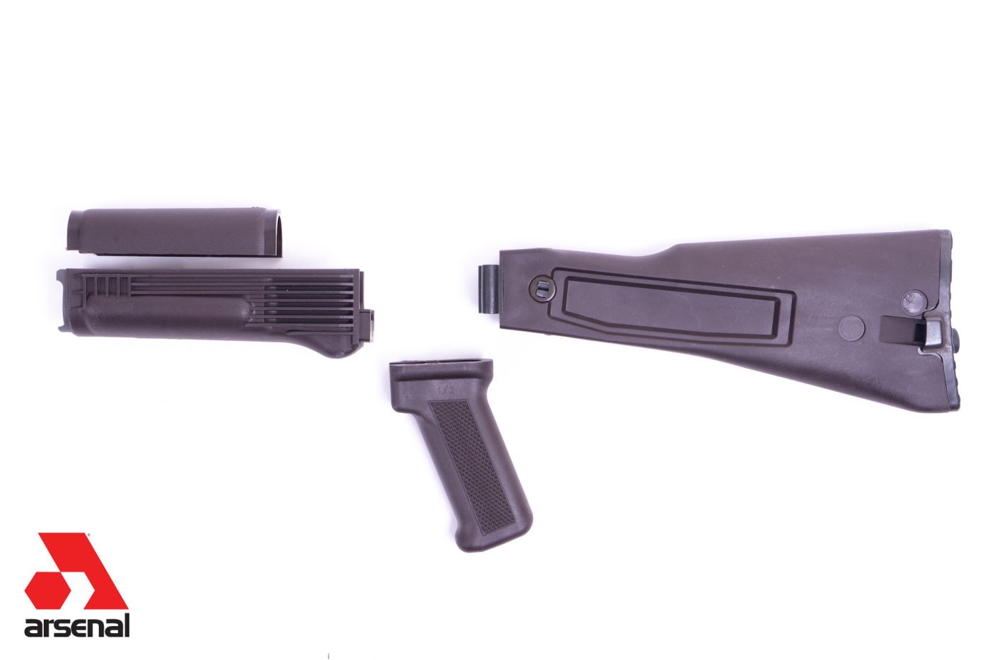 922r Compliant Plum Furniture Set with Stainless Steel Heat Shield for Stamped Receivers