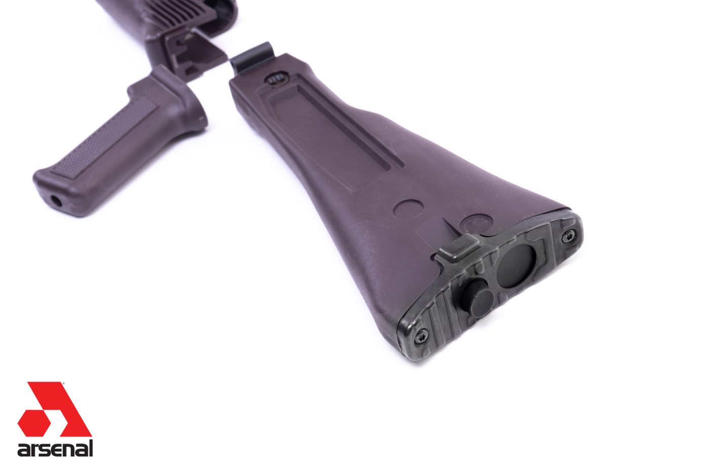 922r Compliant Plum Furniture Set with Stainless Steel Heat Shield for Stamped Receivers