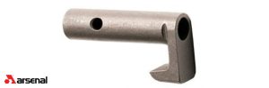 Side Folding Latch Push Button for Stamped Receivers