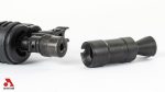 Cone Design Flash Hider with 24×1.5 Right Hand Threads for 5.45x39mm and 5.56x45mm Rifles
