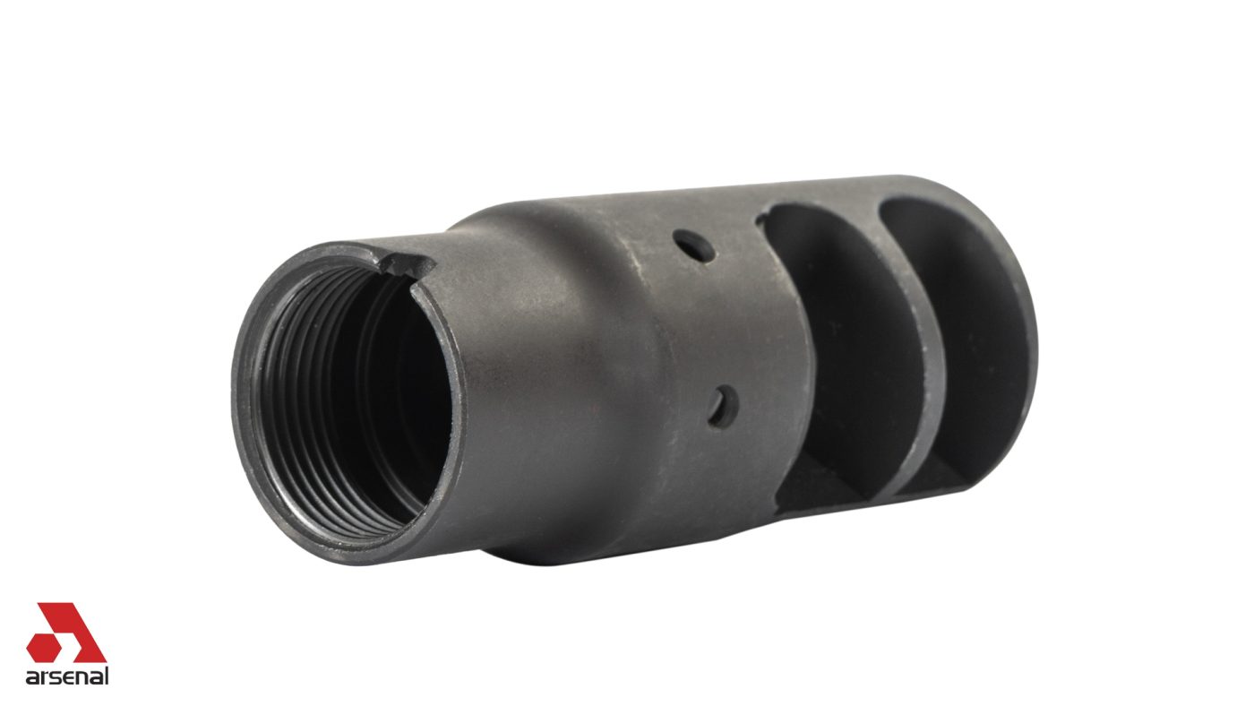Muzzle Brake / Compensator 24×1.5mm RH for 7.62, 5.56 and 5.45 Rifles