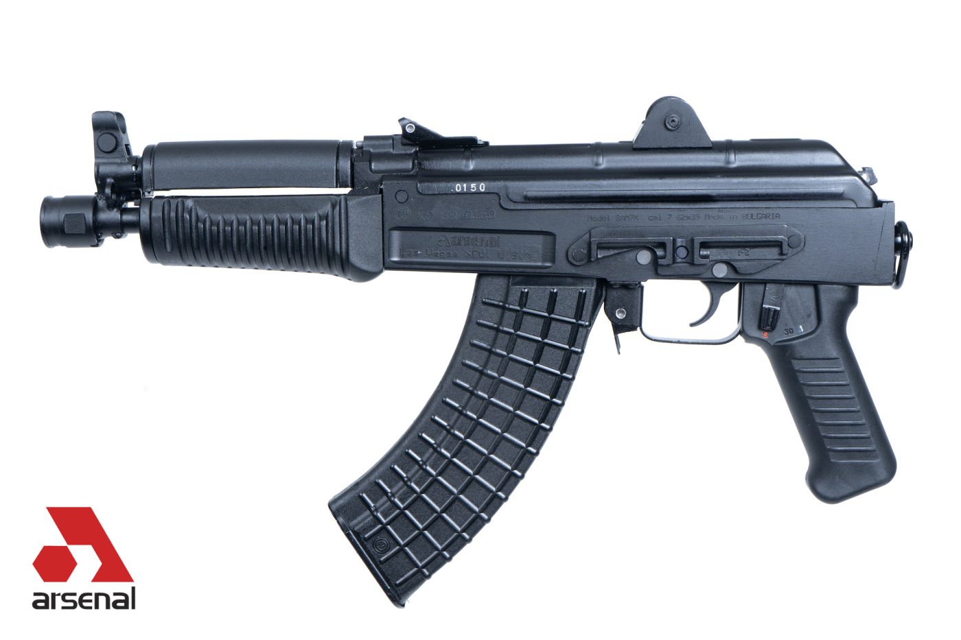 SAM7K-34ASR 7.62x39mm Semi-Automatic Pistol