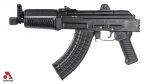 SAM7K-44 Genesis 7.62x39mm Semi-Automatic Pistol with Rear Picatinny Rail