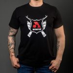 Black Cotton Relaxed Fit Classic T-Shirt