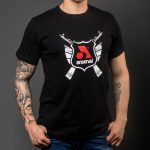 Black Cotton Relaxed Fit Classic T-Shirt