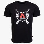 Black Cotton Relaxed Fit Classic T-Shirt