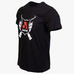 Black Cotton Relaxed Fit Classic T-Shirt