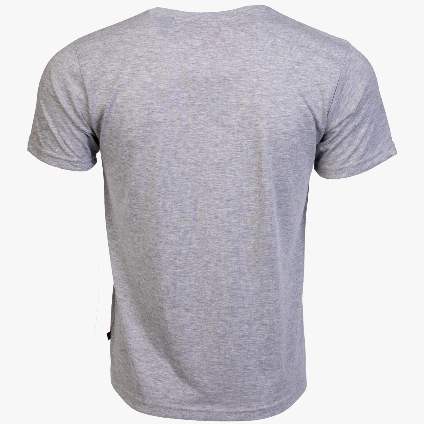 Gray Cotton Relaxed Fit Classic T-Shirt