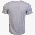 Gray Cotton Relaxed Fit Classic T-Shirt