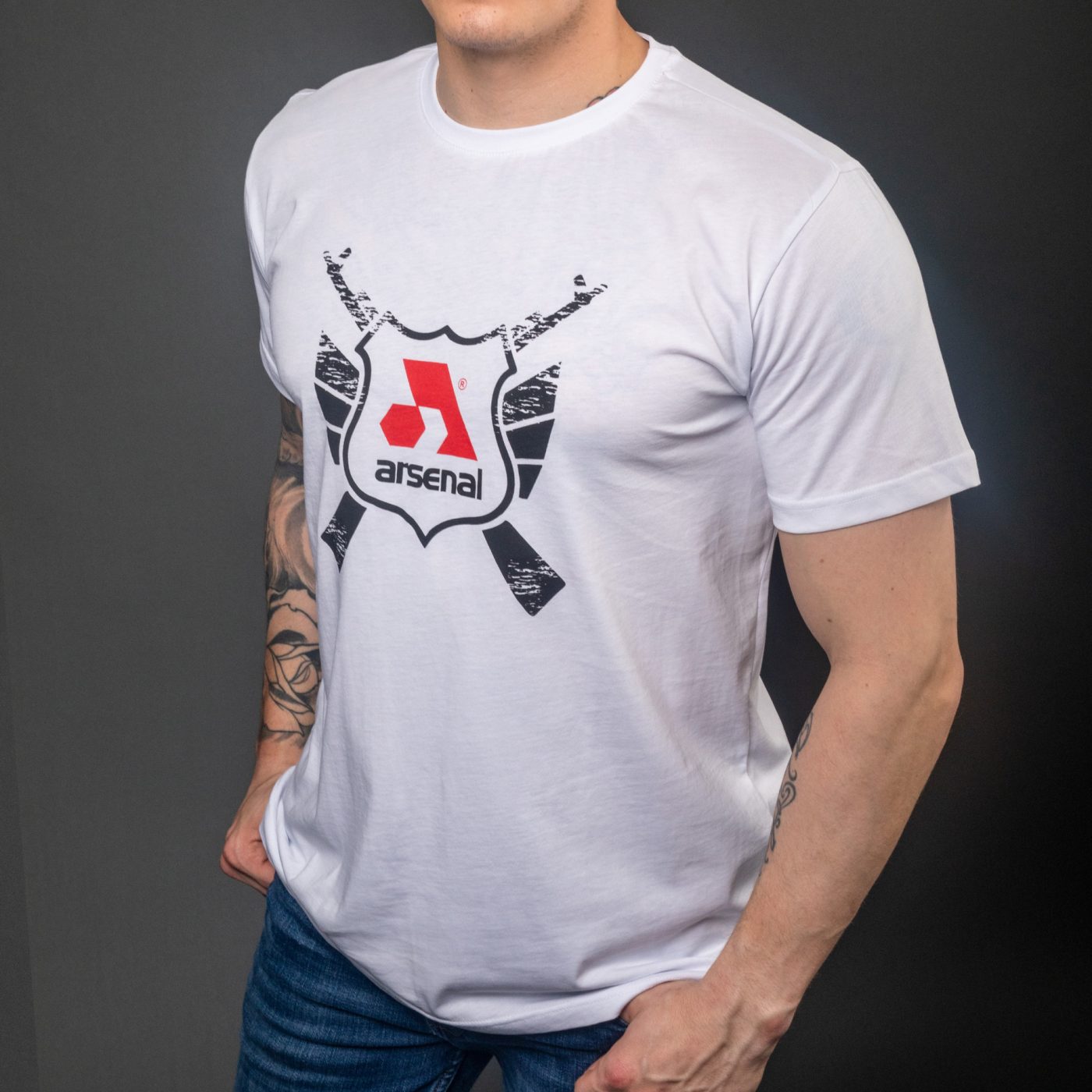 White Cotton Relaxed Fit Classic T-Shirt