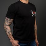 Black Cotton Relaxed Fit Classic T-Shirt