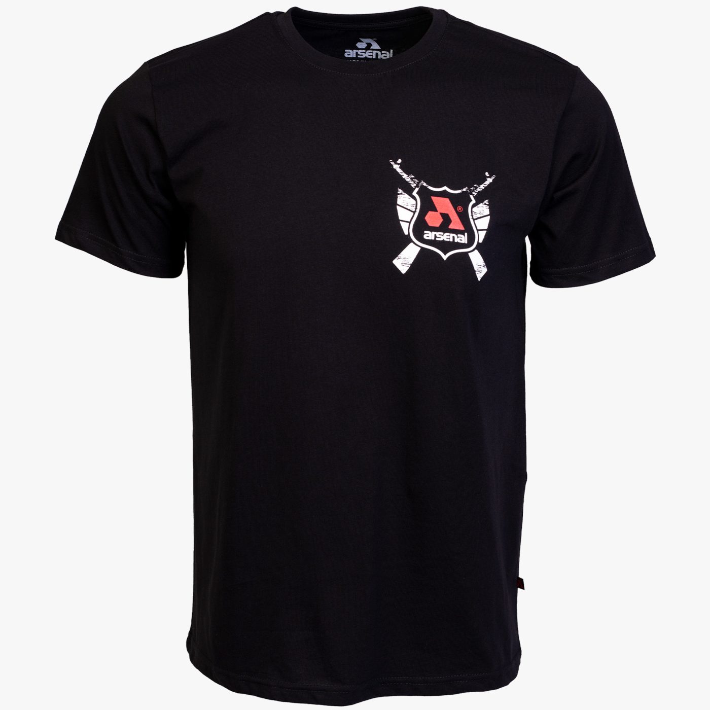Black Cotton Relaxed Fit Classic T-Shirt
